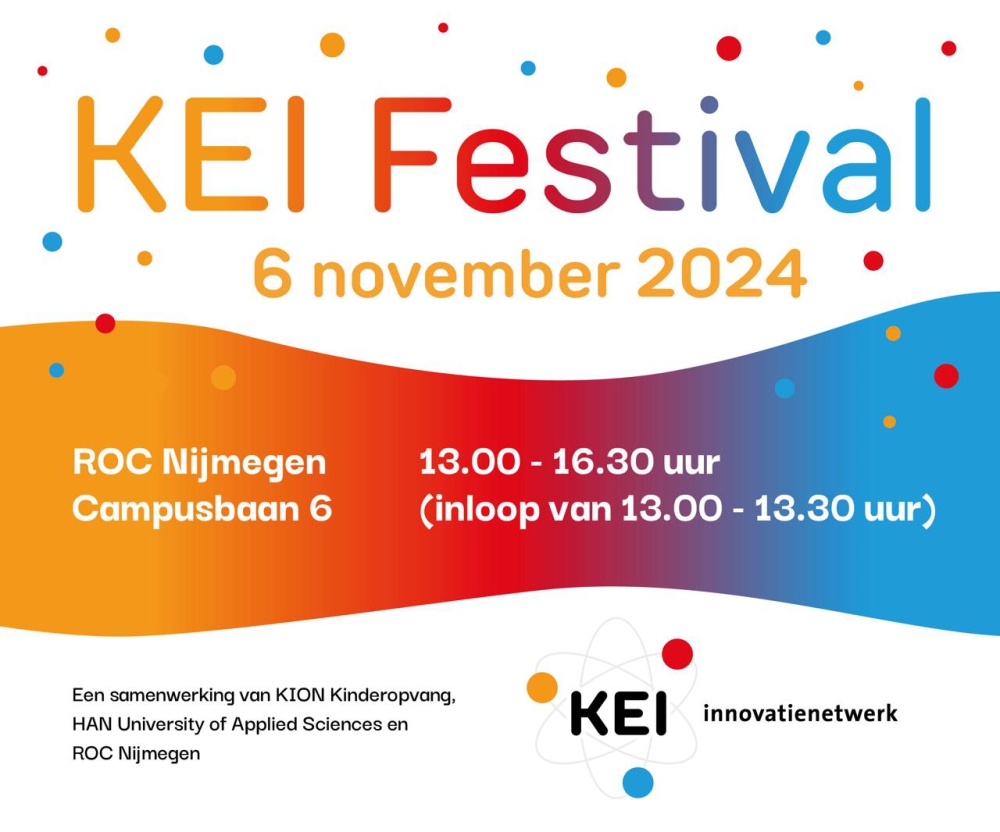 Kom naar het KEI Festival op 6 november - AFGELAST
